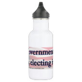 Bouteille D'eau En Acier Inoxydable Vous obtenez le gouvernement que vous méritez en l (Droite)