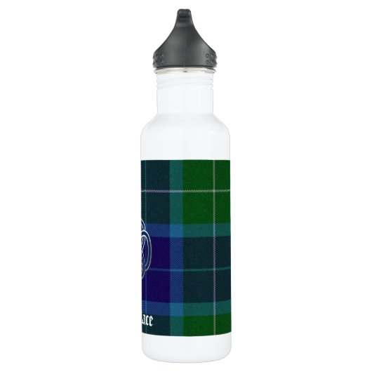 Bouteille D'eau En Acier Inoxydable Wallace Tartan Plaid (Droite)
