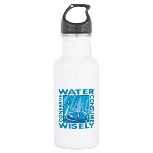 Bouteille D'eau En Acier Inoxydable Water Conservation (Devant)
