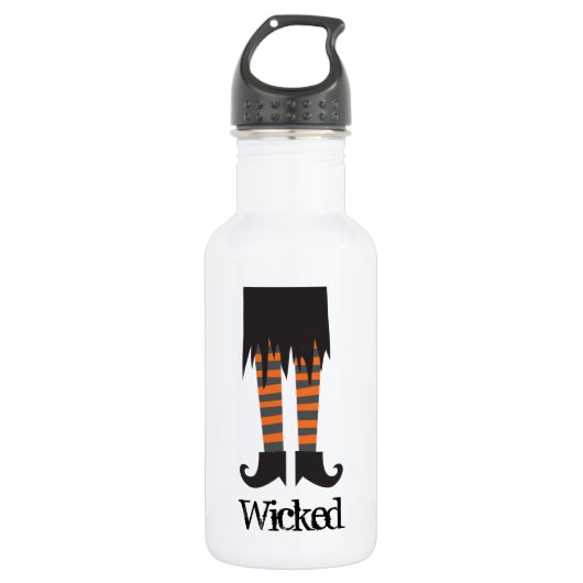 Bouteille D'eau En Acier Inoxydable Wicked Witch Funny Halloween (Devant)