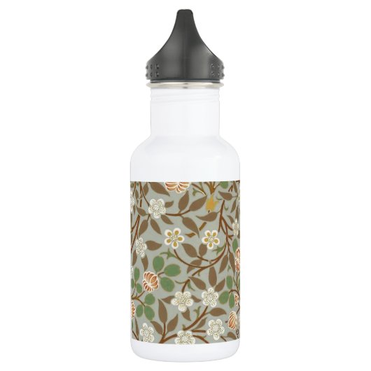 Bouteille D'eau En Acier Inoxydable William Morris Clover Fleur botanique (Gauche)