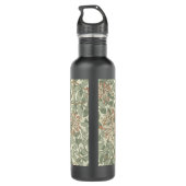 Bouteille D'eau En Acier Inoxydable William Morris Honeysuckle Vert Floral (Dos)