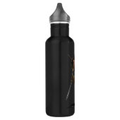 Bouteille D'eau En Acier Inoxydable Wonder Woman Battle-Ready Comic Art (Gauche)