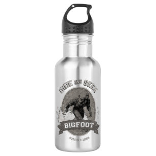 Bouteille D'eau En Acier Inoxydable Yeti de Bigfoot. Sasquatch. Rétro, cru