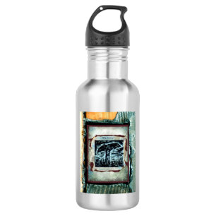 Bouteille d'eau en aluminium du marais
