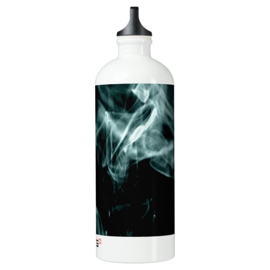 Bouteille D'eau En Aluminium Fumée verte (Droite)