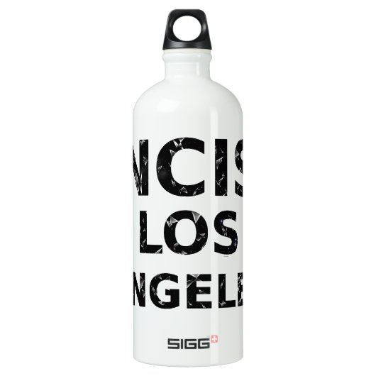 Bouteille D'eau En Aluminium Logo de NCIS Los Angeles (Devant)