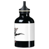 Bouteille d'eau en aluminium pour bateau à papier (Droite)