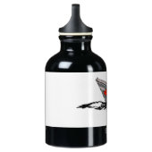 Bouteille d'eau en aluminium pour bateau à papier (Gauche)