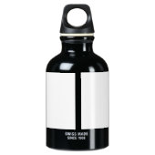 Bouteille d'eau en aluminium pour bateau à papier (Dos)