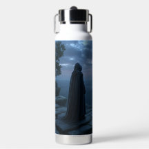 Bouteille d'eau en Art de la Forêt Elfique