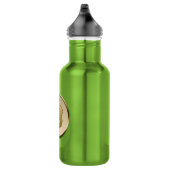 Bouteille d'eau en Bitcoin doré - VERT (Droite)