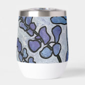 Bouteille d'eau en fleurs du printemps (Avant)