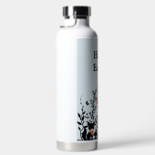 Bouteille d'eau en silhouette bleue de Pâques (Droite)