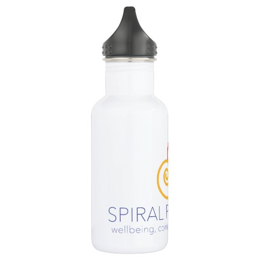 Bouteille d'eau en spirale de yoga de chemin (Gauche)