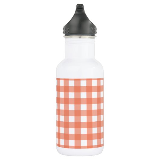 Bouteille D'eau En vichy orange (Droite)