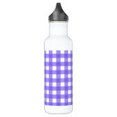 Bouteille D'eau En vichy périphérique et blanc (Gauche)