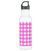 Bouteille D'eau En vichy rose (Devant)