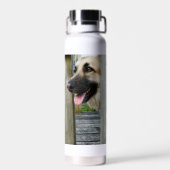 Bouteille D'eau encadré (Arrière)