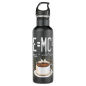 Bouteille D'eau Energy Milk Coffee Funny Chemistry Science (Devant)