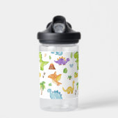 Bouteille D'eau Enfants Cute Dinosaur Motif (Avant)