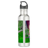 Bouteille D'eau Enfants en art lunaire du Carnaval (Dos)