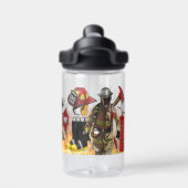 Bouteille D'eau Enfants Futur Personnalisé Pompier (Salle de sport)