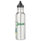 Bouteille D'eau Enfants Happy Grenouille verte (Droite)