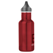 Bouteille D'eau Enfants modernes Rouge Blanc Personnalisé Petit (Gauche)