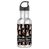 Bouteille D'eau Enfants Teddy Bear Chat Panda Bunny Toy Motif (Devant)