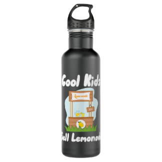 Bouteille D'eau Enfants Vendent Lemonade Lemon Stand
