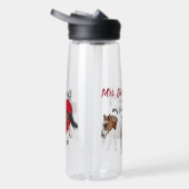 Bouteille D'eau Enseignant amoureux des chevaux (Droite)