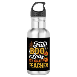 Bouteille D'eau Enseignant de 4e année Faboolous Halloween