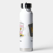 Bouteille D'eau Enseignant de jardin d'enfants personnalisé Carnet (Gym)