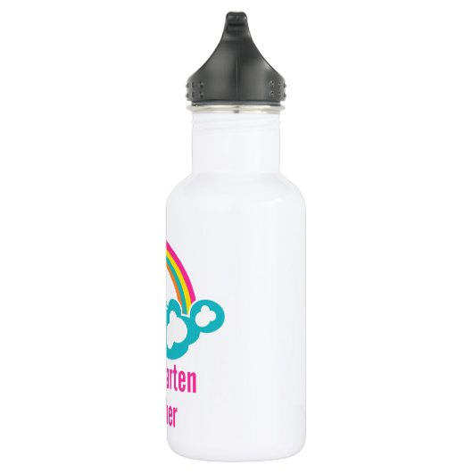 Bouteille D'eau Enseignant du jardin d'enfants Rainbow Cloud (Droite)
