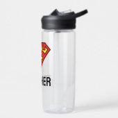 Bouteille D'eau Enseignant Superman S-Shield | Logo Superman (Gauche)