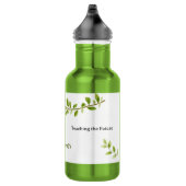 Bouteille D'eau Enseignement personnalisé la future branche verte (Droite)