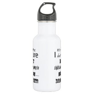 Bouteille D'eau Ensemble à tambour I Care