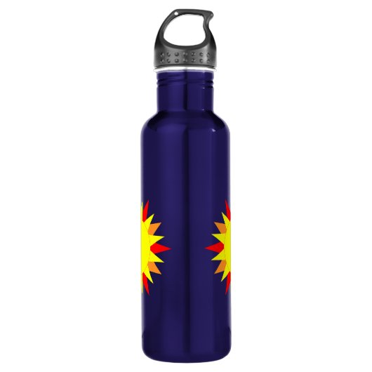 Bouteille d'eau ensoleillée (Devant)