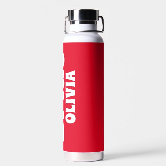 Bouteille D'eau Enterrement de vie de jeune fille de mariée person (Arrière)