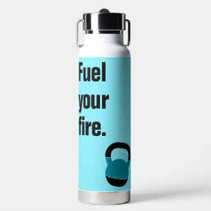 Bouteille D'eau Entraîneur de forme physique athlète Kettlebell Al