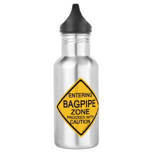 Bouteille D'eau Entrée dans la zone Bagpipe