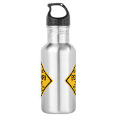 Bouteille D'eau Entrée dans la zone Corne anglaise (Dos)