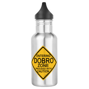 Bouteille D'eau Entrée dans la zone de Dobro