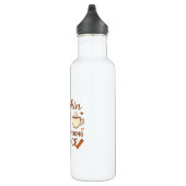 Bouteille D'eau Épices citrouilles Et Tout Joli Design Automne (Droite)