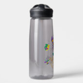 Bouteille D'eau Épis Fleur de lis Mardi Gras (Avant)