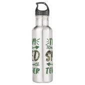 Bouteille D'eau Équipe amusante Enseignant Camo Enseignant Camo Re (Dos)