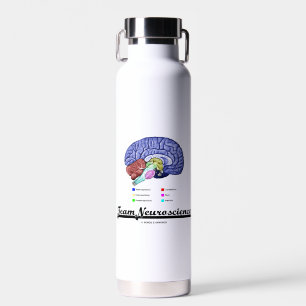 Bouteille D'eau Équipe cycliste Neuroscience Brain Anatomy Attitud