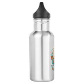 Bouteille D'eau Équipe d'accès vasculaire Floral Conception de che (Gauche)