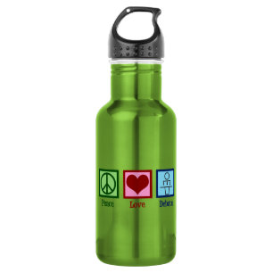 Bouteille D'eau Équipe de débat Paix Amour